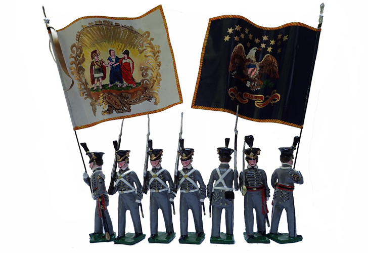 West Point Cadets, Color Party, 1822-1831